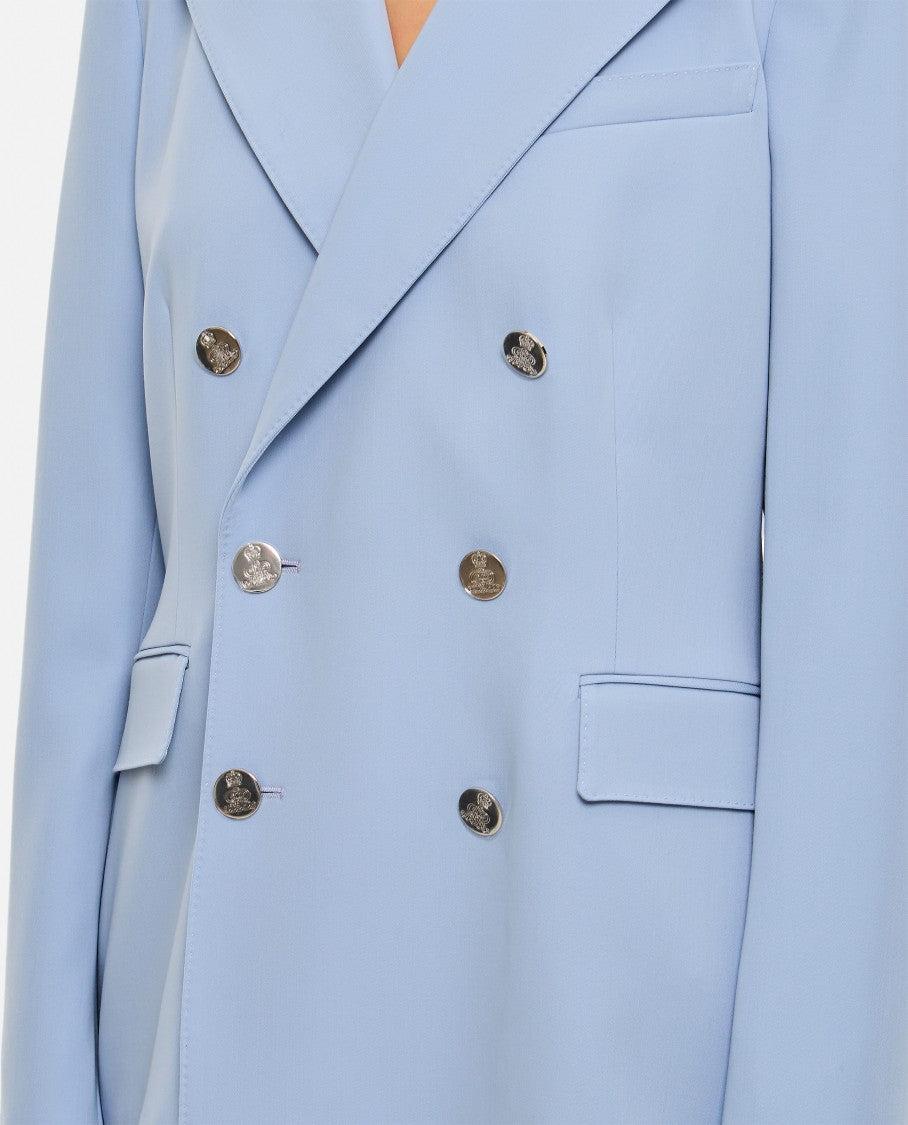 Ralph Lauren Collection Camden Wool Gabardine Double-Breasted Jacket