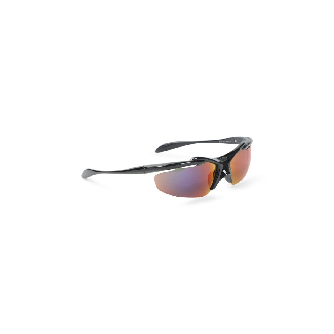 Balenciaga Black Mirror Infrared Acetate Turbo D-Fram Bb0464s Sunglasses