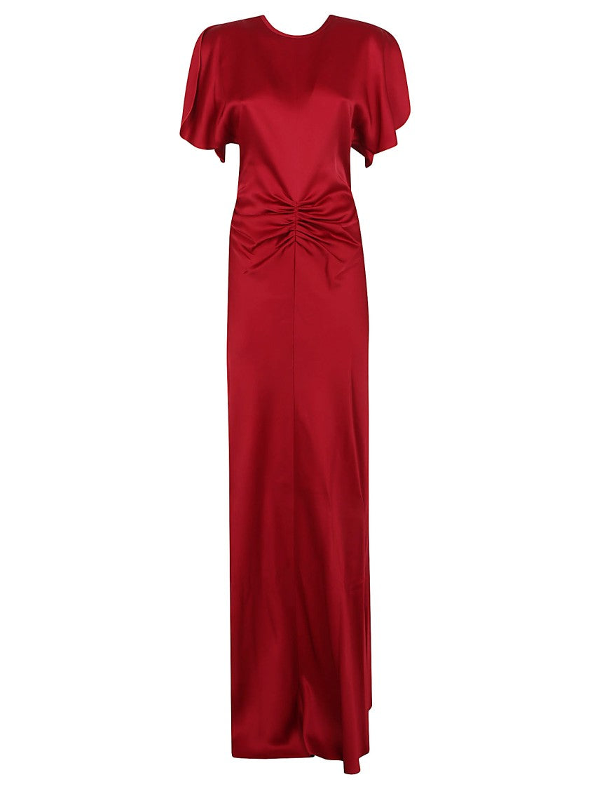 Victoria Beckham Pink And Purple Evening Dress