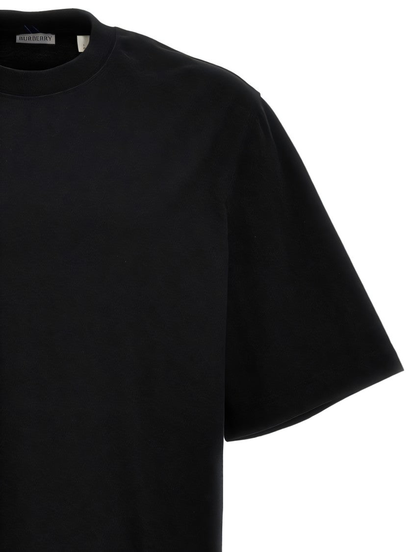Burberry Relaxed-Fit Black Cotton T-Shirt