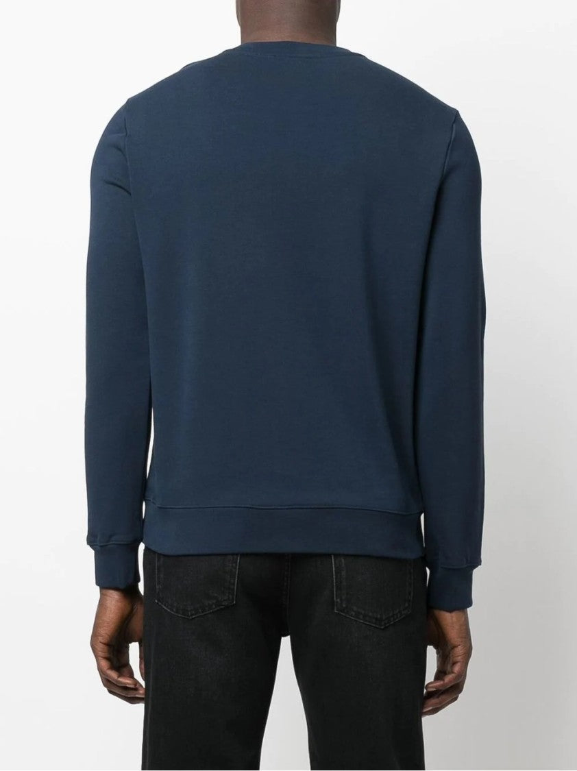 A.P.C. Classic Cotton Sweatshirt With Iconic Logo And Fit