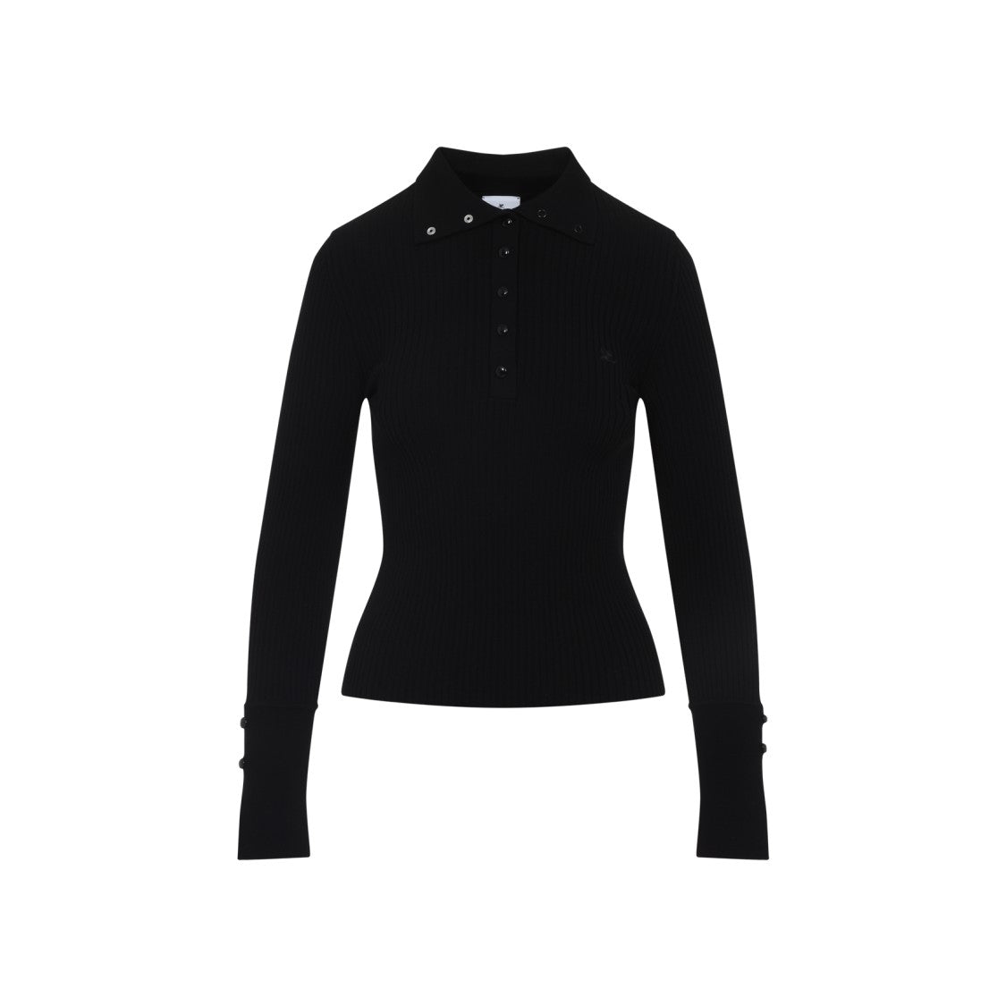 Courrèges Lightweight Viscose T-Shirt