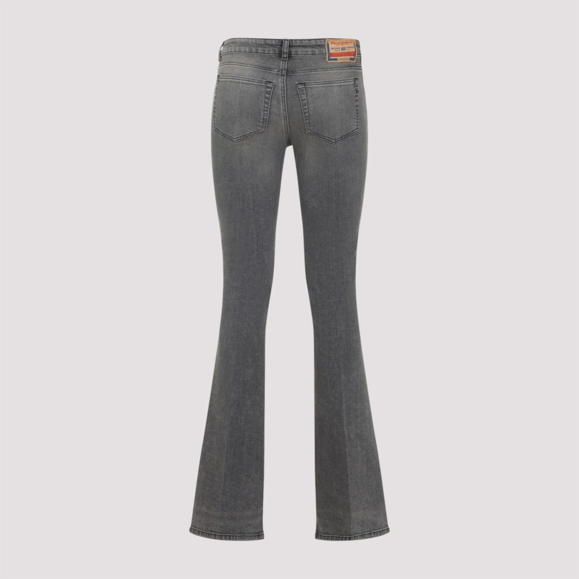 Diesel Fitted Flared Grey Jeans