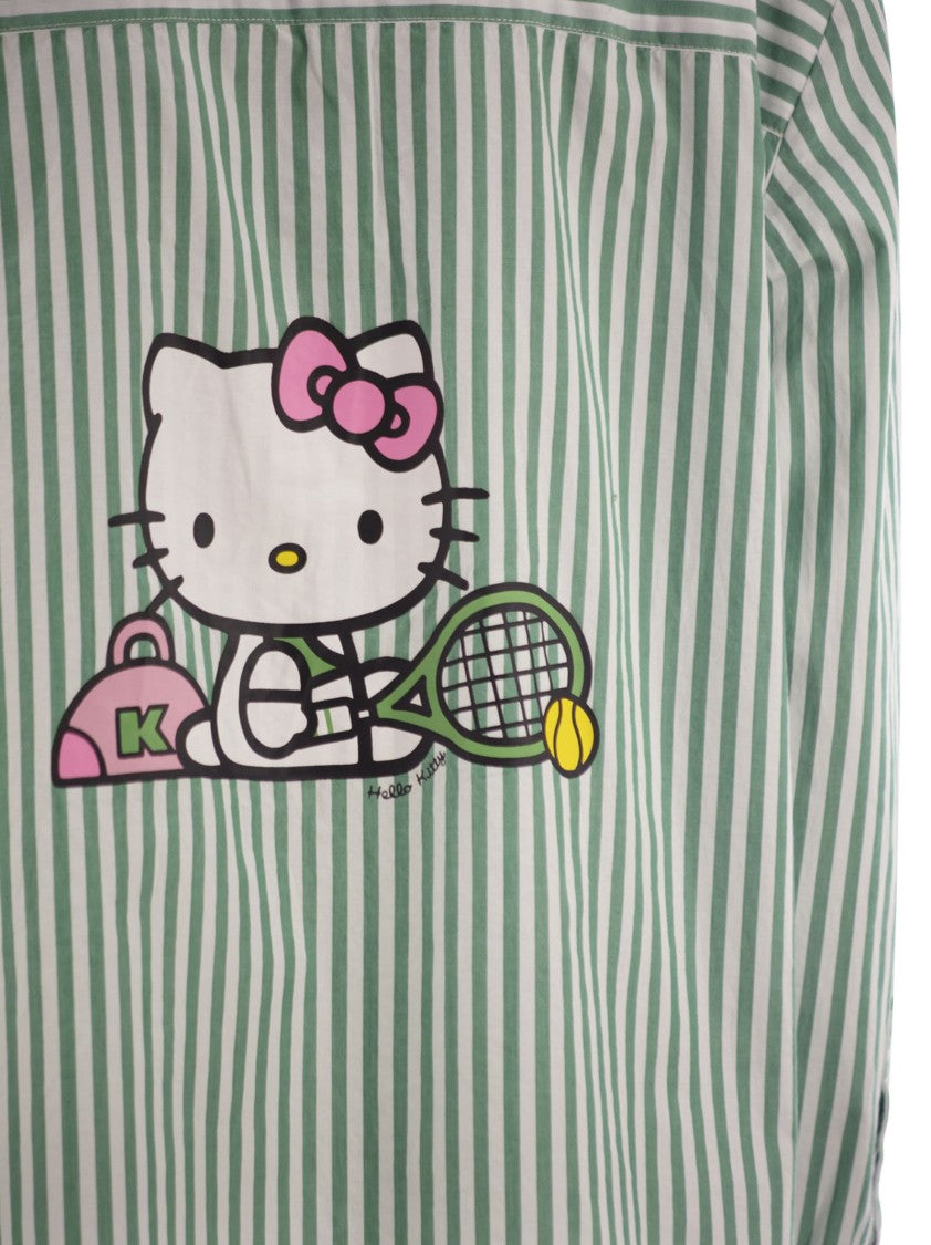 Mc2 Saint Barth Brigitte - Shirt With Striped Pattern