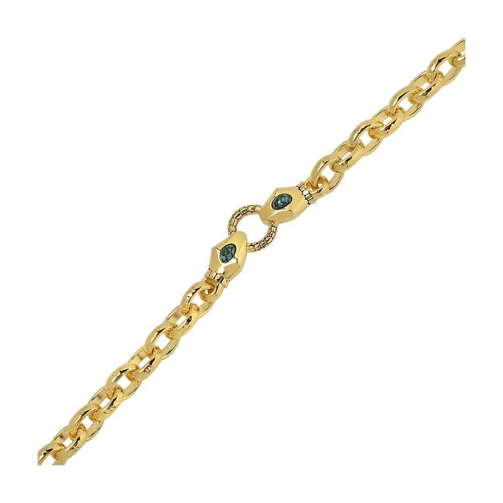 Aurélie Bidermann Tao Necklace In Turquoise Blue Metal