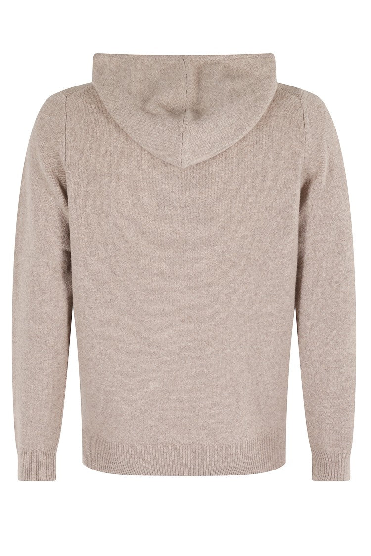Mc2 Saint Barth Knit Hoodie With Drawstring