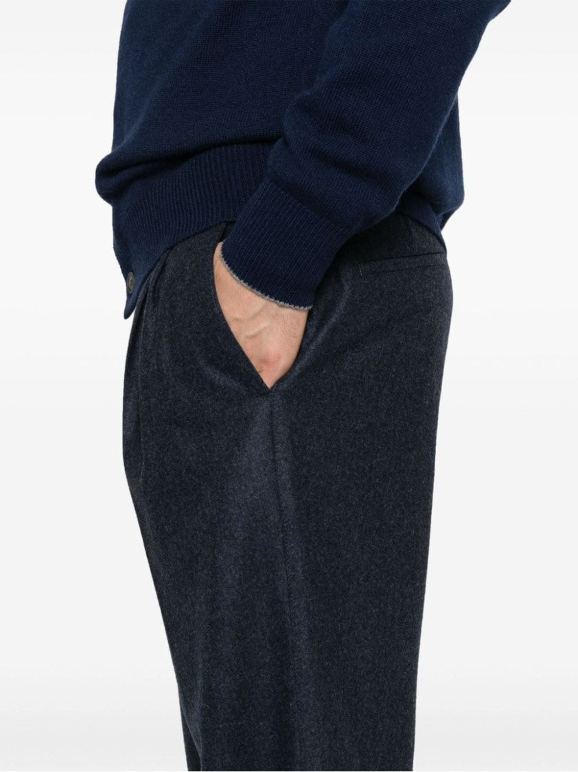 Brunello Cucinelli Dark Blue Trousers
