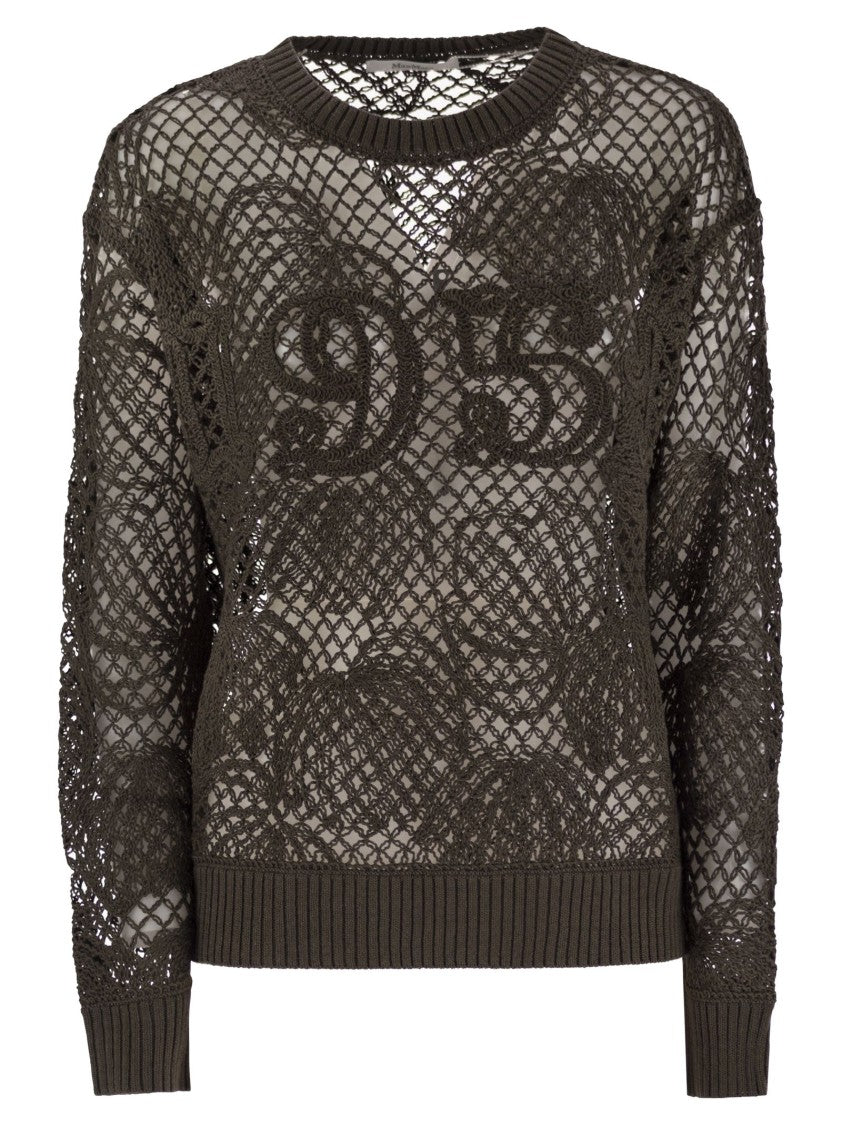 Max Mara Farea - Embroidered Cotton Sweater
