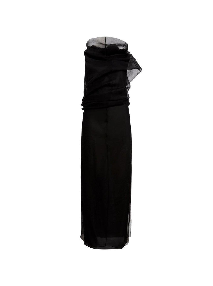 Khaite Jeanty Dress Black