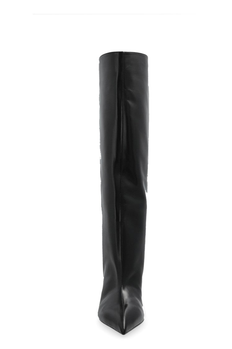 The Attico `Lea` Leather Boots