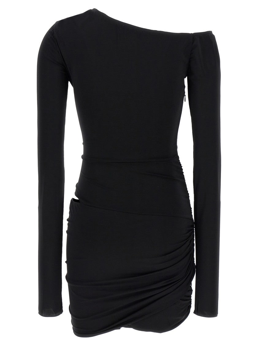 Nensi Dojaka Asymmetrical Stretch Fabric Dress