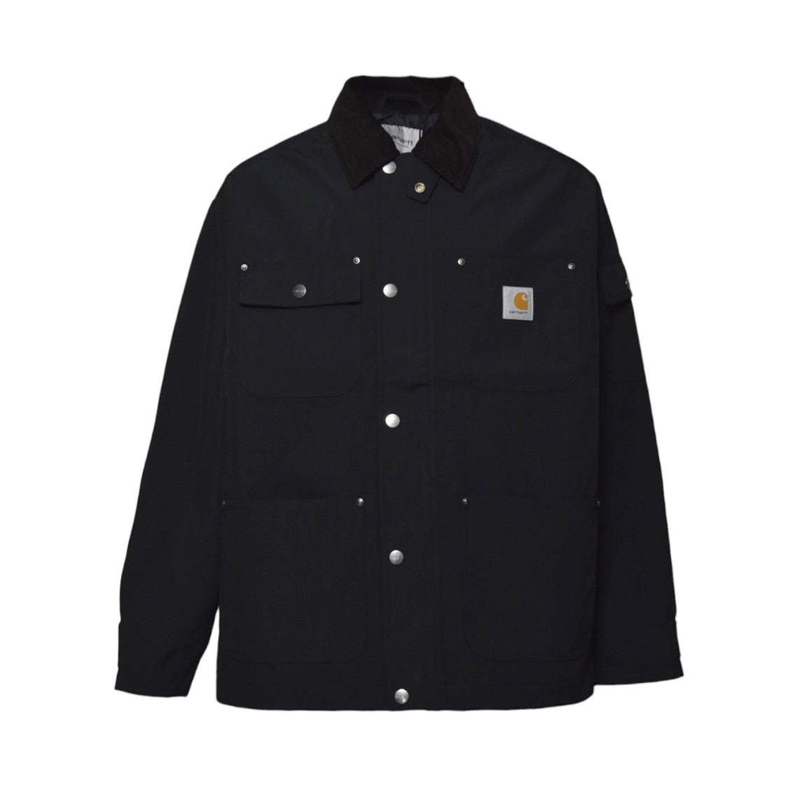 Carhartt Wip Carhartt Clapton Black Cotton Jacket