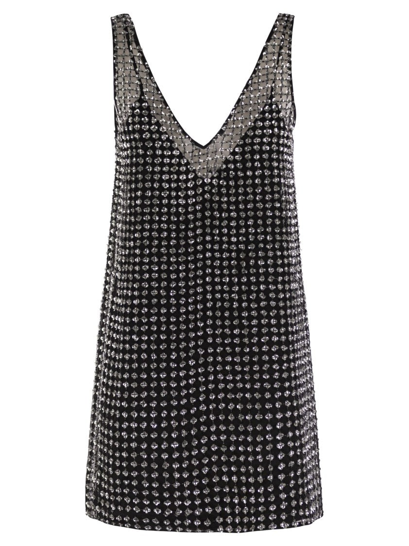 Max Mara Rita - Short Organza And Sequin Dress