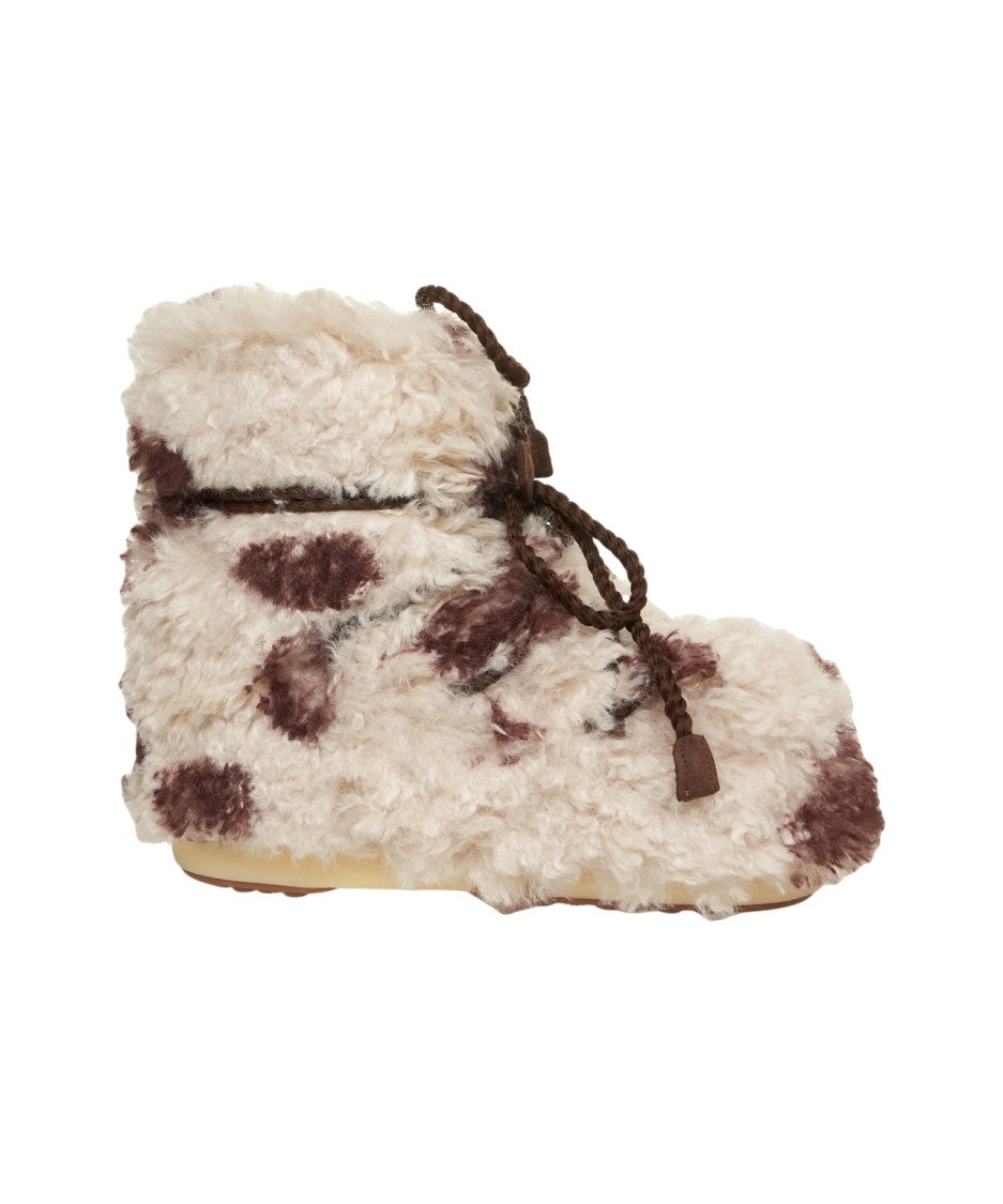 Moon Boot Icon Low Curly Ankle Boots