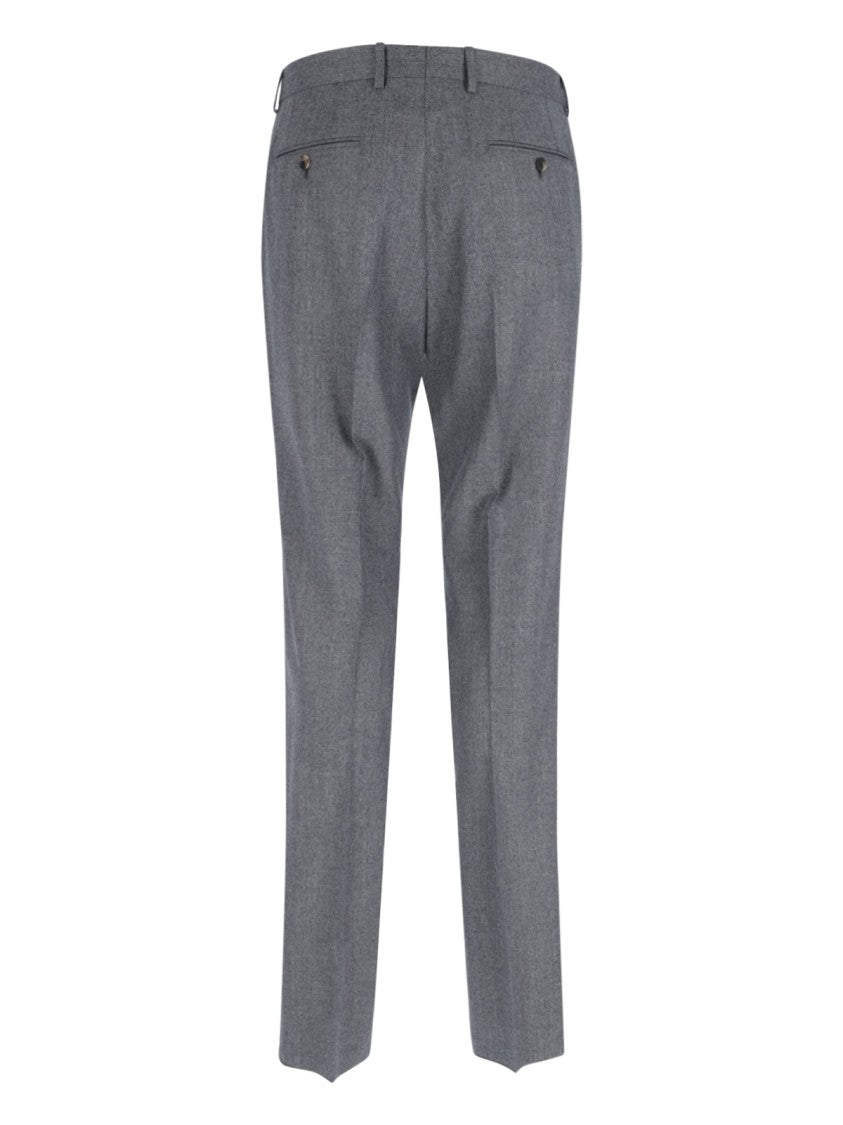 Caruso Tailored Grey Suit With Two-Button Blazer