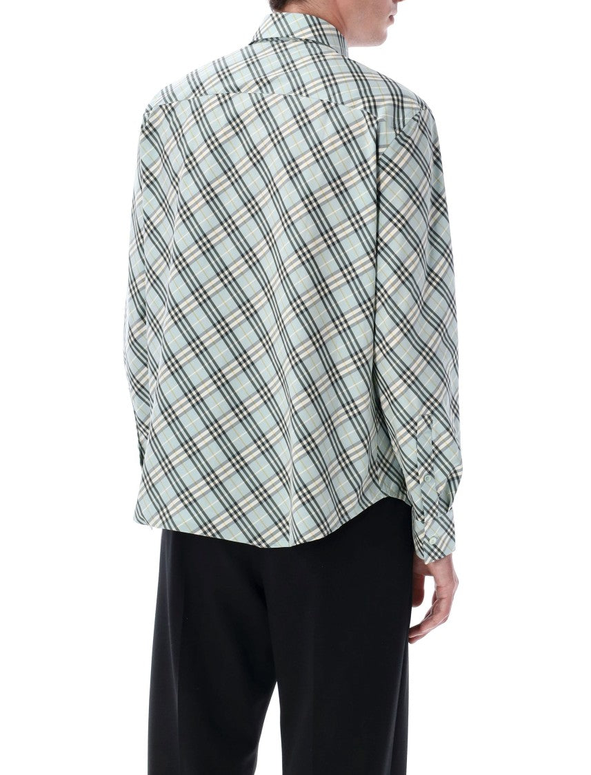 Burberry Classic Plaid Long-Sleeve Button-Up Shirt