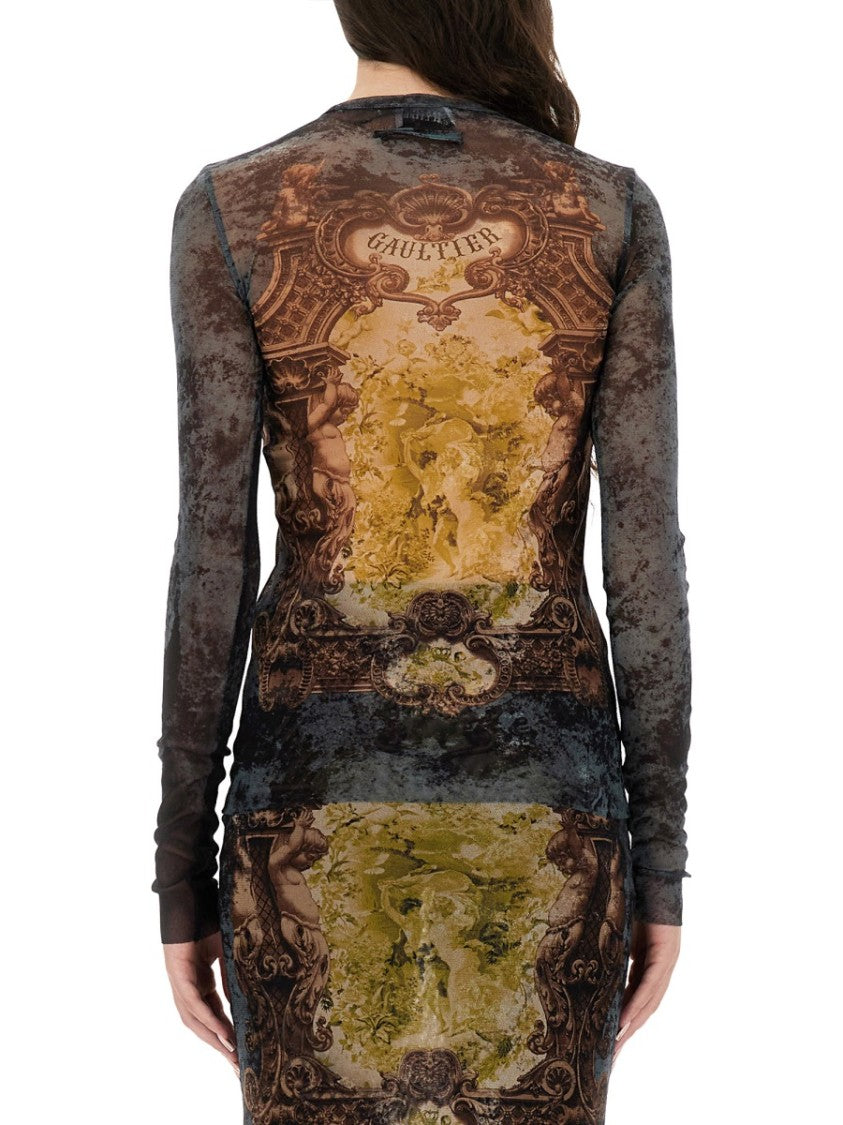 Jean Paul Gaultier "Médaillon" Top