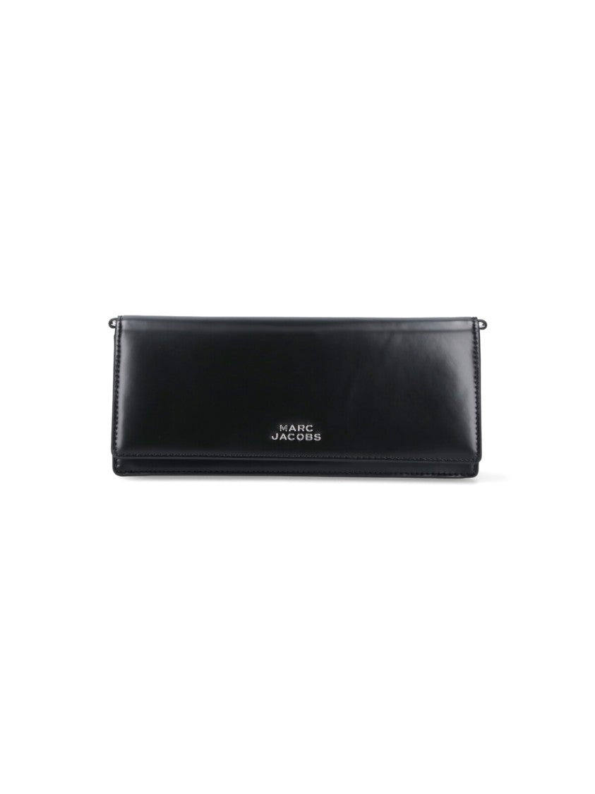 Marc Jacobs Rectangular Black Bag With Finish