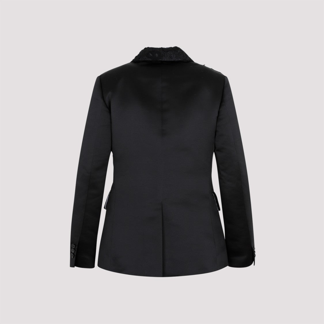 Comme Des Garçons Black Single-Breasted Jacket