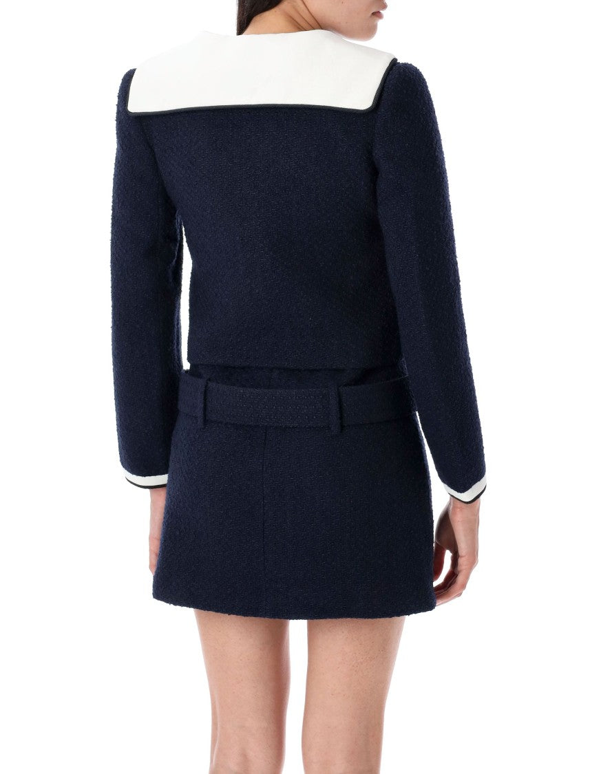 Self-Portrait Marinier Cropped Jacket