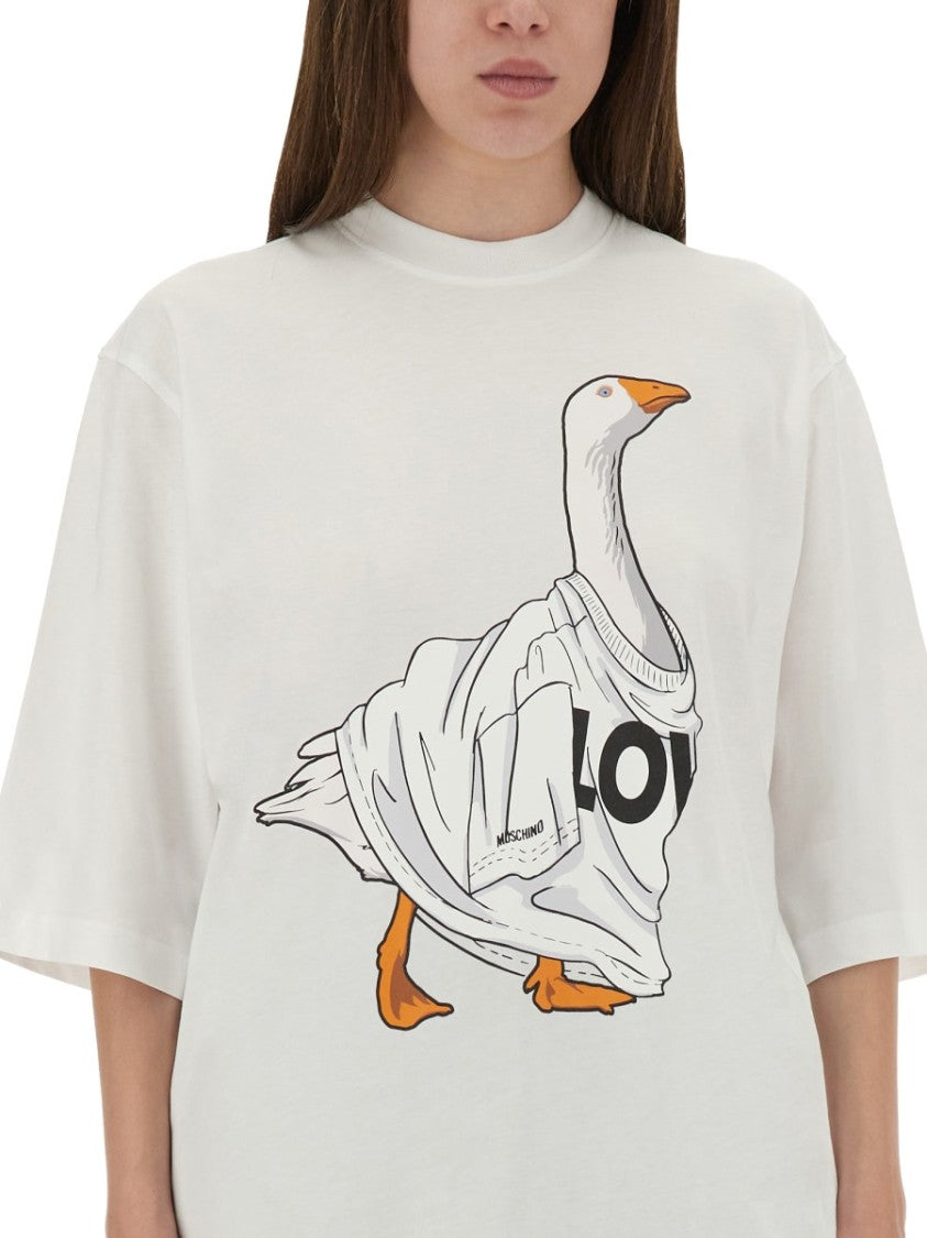 Moschino Playful Graphic Jersey T-Shirt