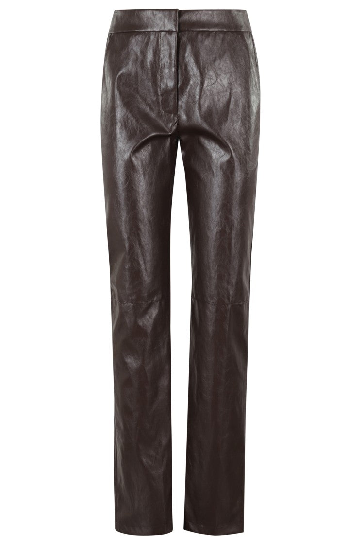 Federica Tosi Metallic Leather Pants