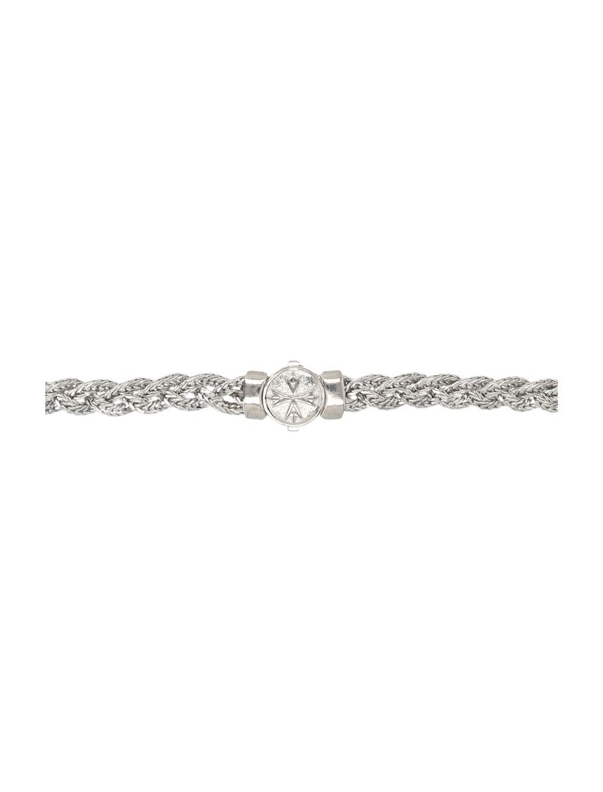 Emanuele Bicocchi Braided New Logo Necklace