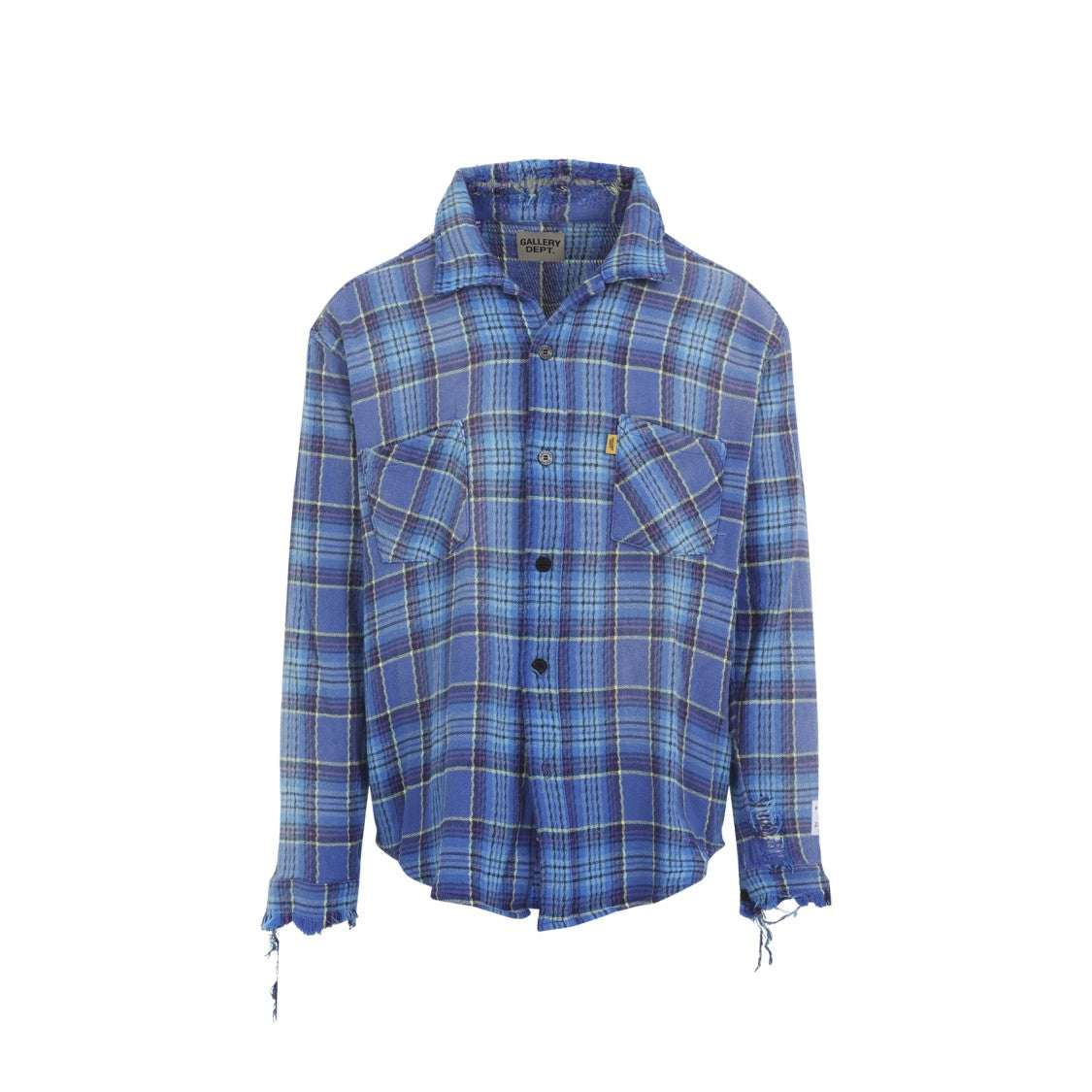 Gallery Dept. Marley Flannel Blue Cotton Shirt