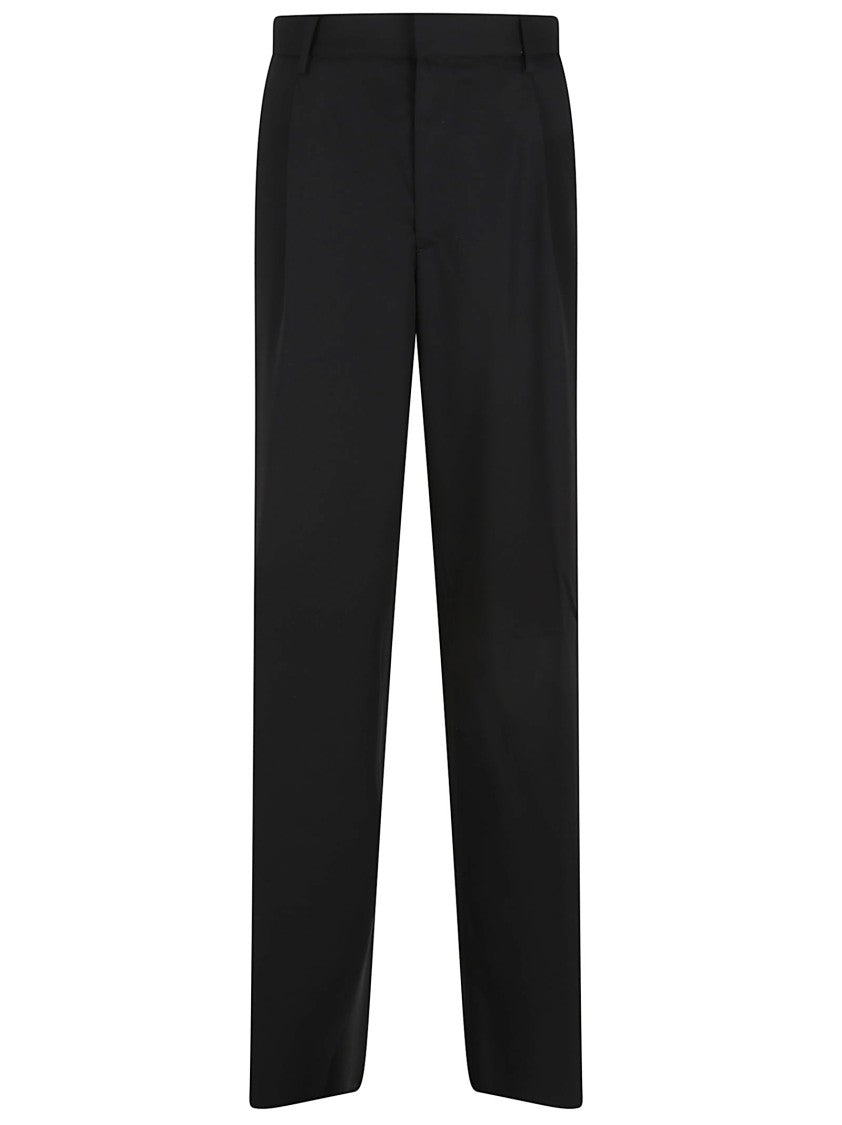 Lardini Refined Fit Trousers In Wool