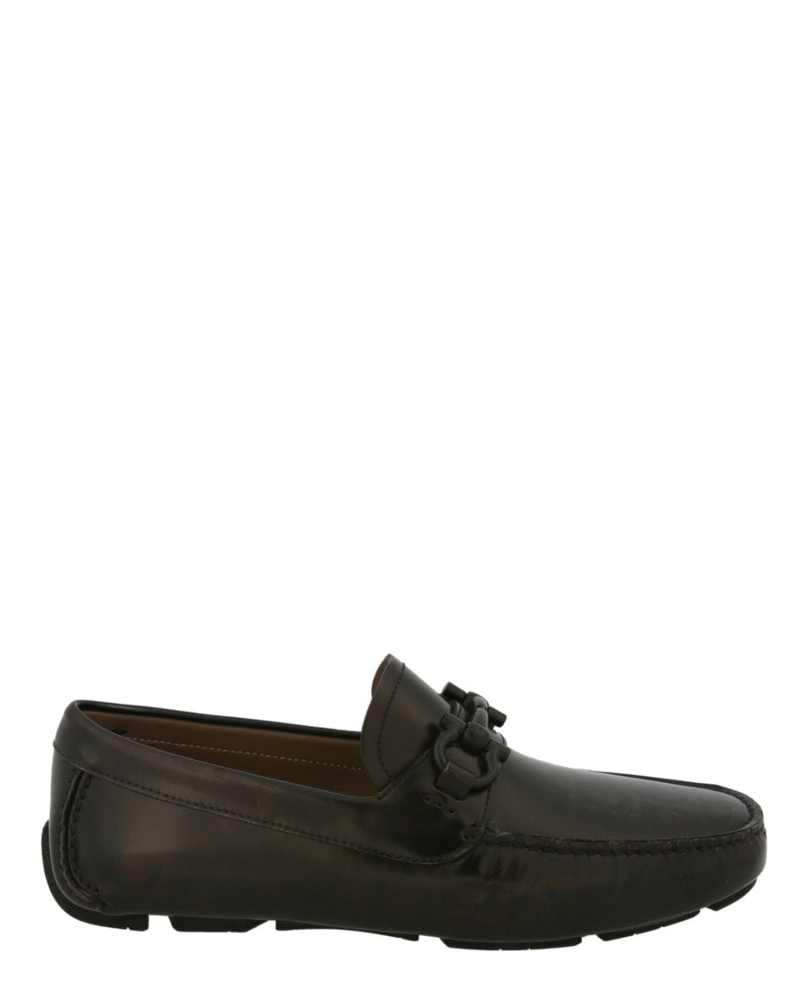 Ferragamo Parigi Leather Drivers