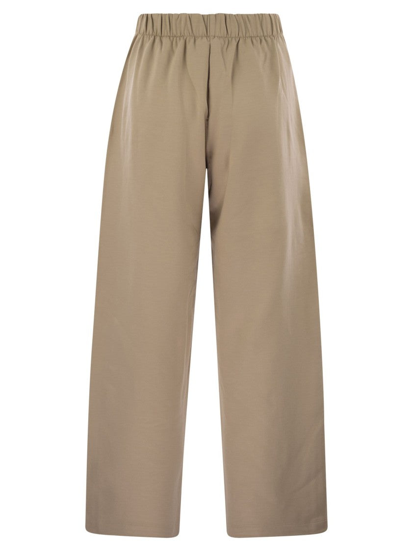 Max Mara Filovia - Silk And Cotton Fleece Trousers