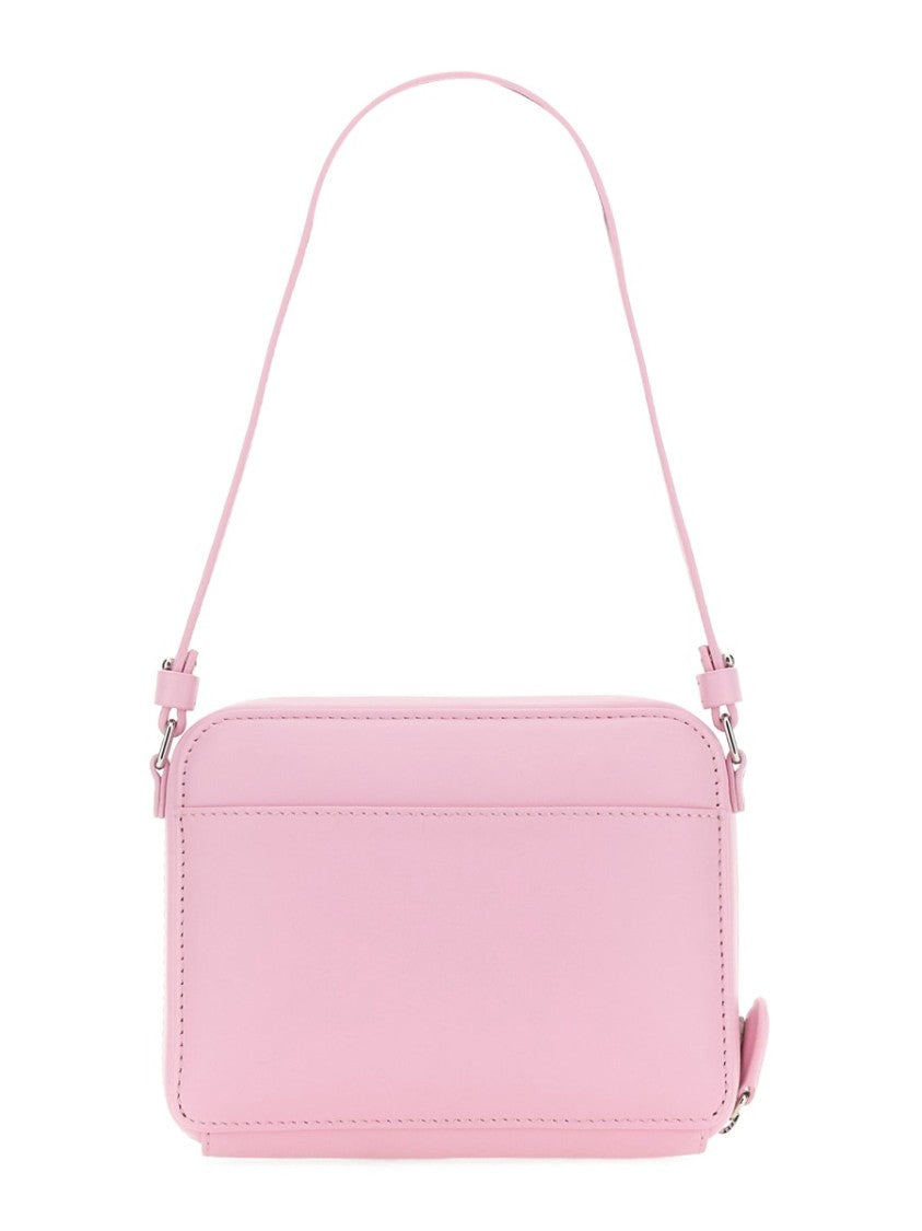Courrèges Rectangular Shoulder Bag With Adjustable Strap And Minimalist Design