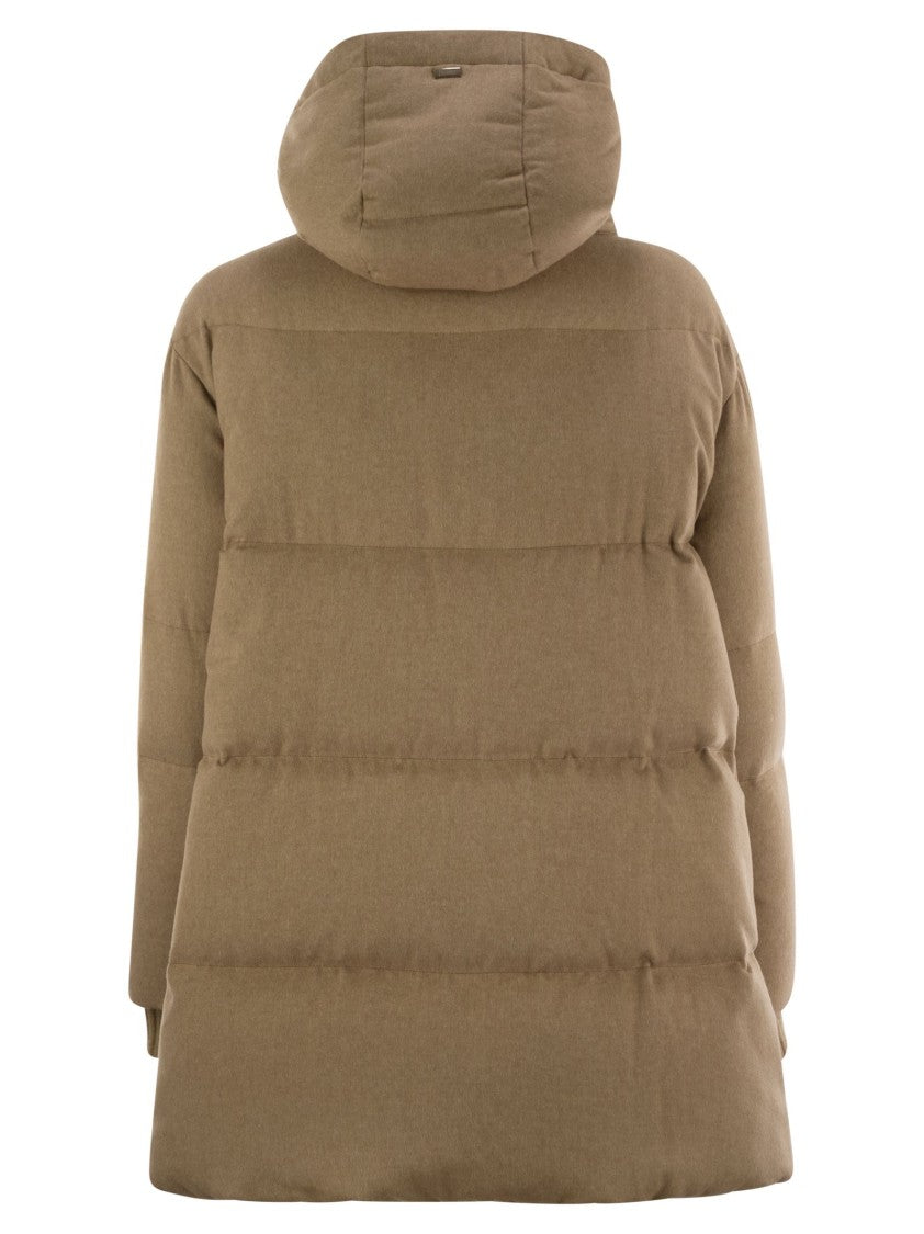 Herno Silk And Cashmere Down Jacket