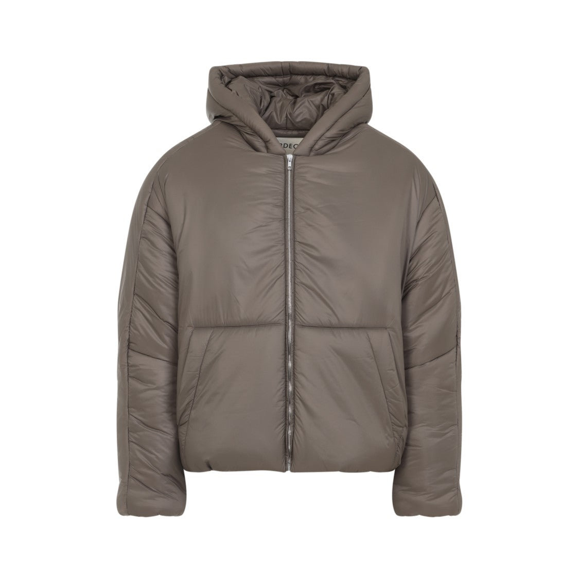 Mordecai Mud Brown Hoodie Puffer