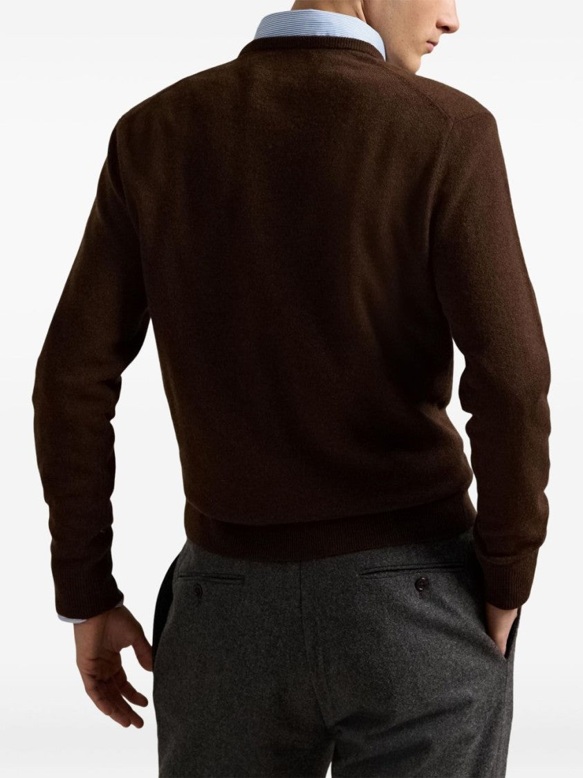 Polo Ralph Lauren Classic Wool Sweater With Crew Neckline