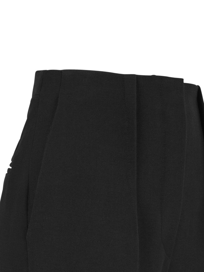 Fendi Grain De Poudre Wool Pants