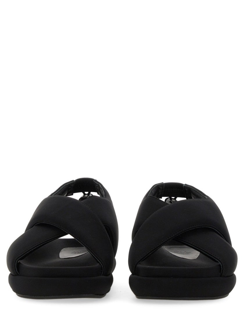 Gia Borghini Chunky Sandal With Drawstring Closure