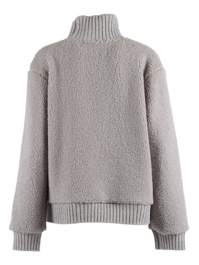 Ballantyne High-Neck Sweatshirt With Fitted Silhouette And Design