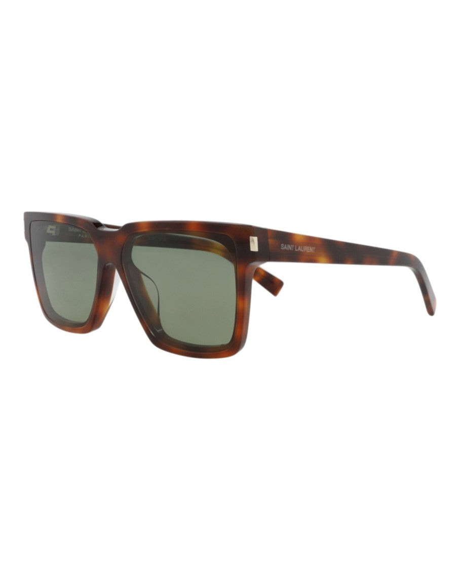 Saint Laurent Square-Frame Recycled Acetate Sunglasses