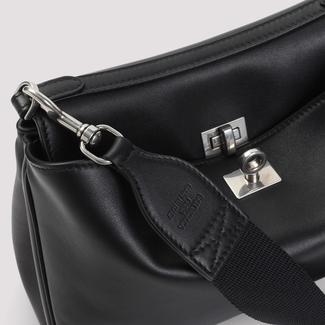 Balenciaga Structured Shoulder Bag With Flap Closure