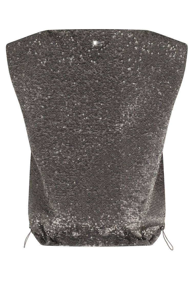 Herno Sequined Sleeveless