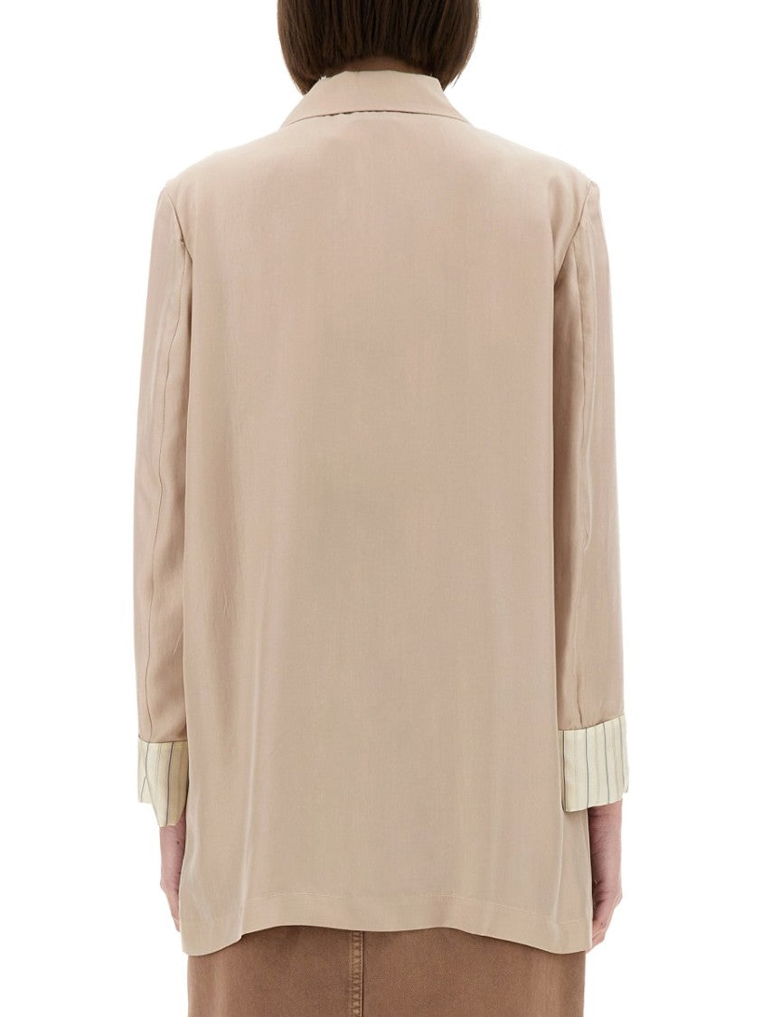 Alysi Silk Blazer