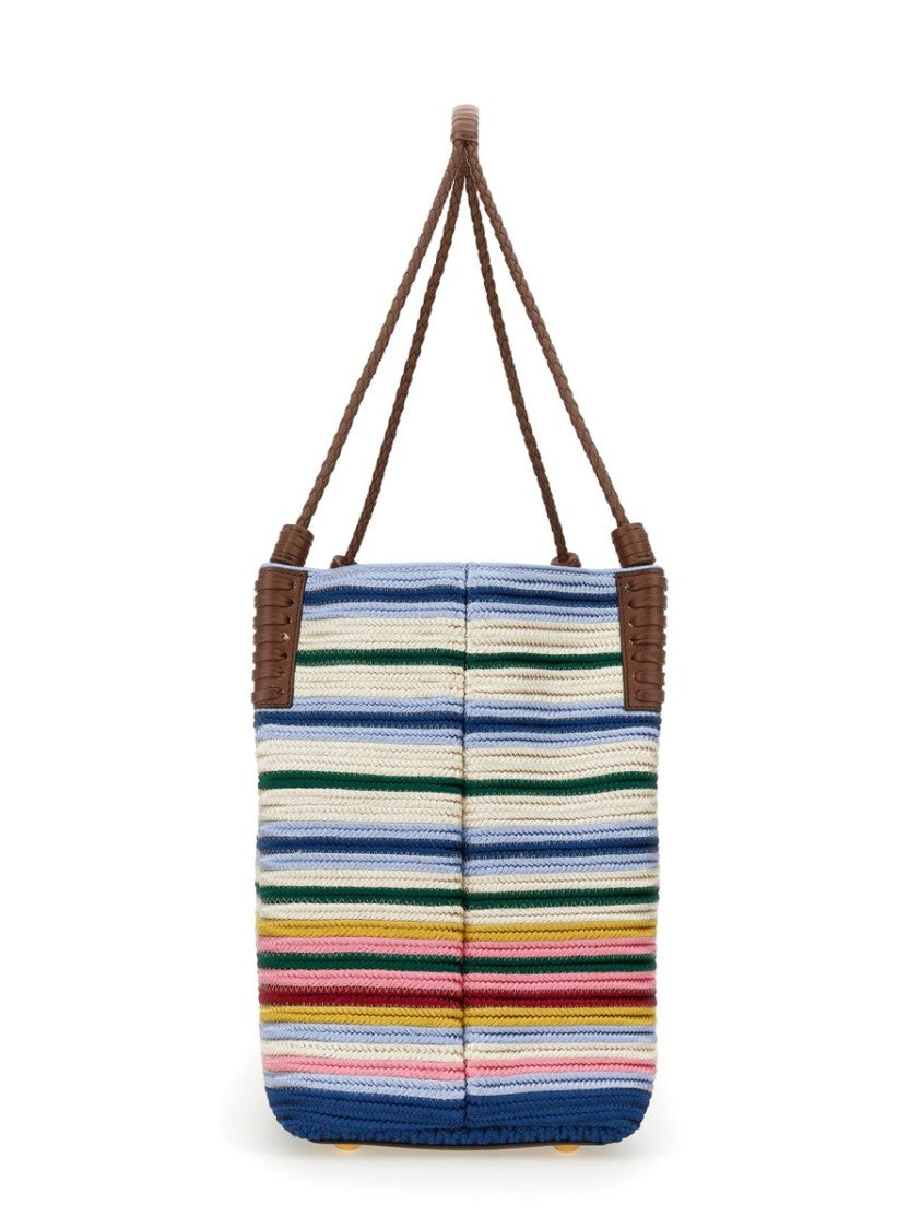 Etro "Libra" Paisley Medium Shopping Bag