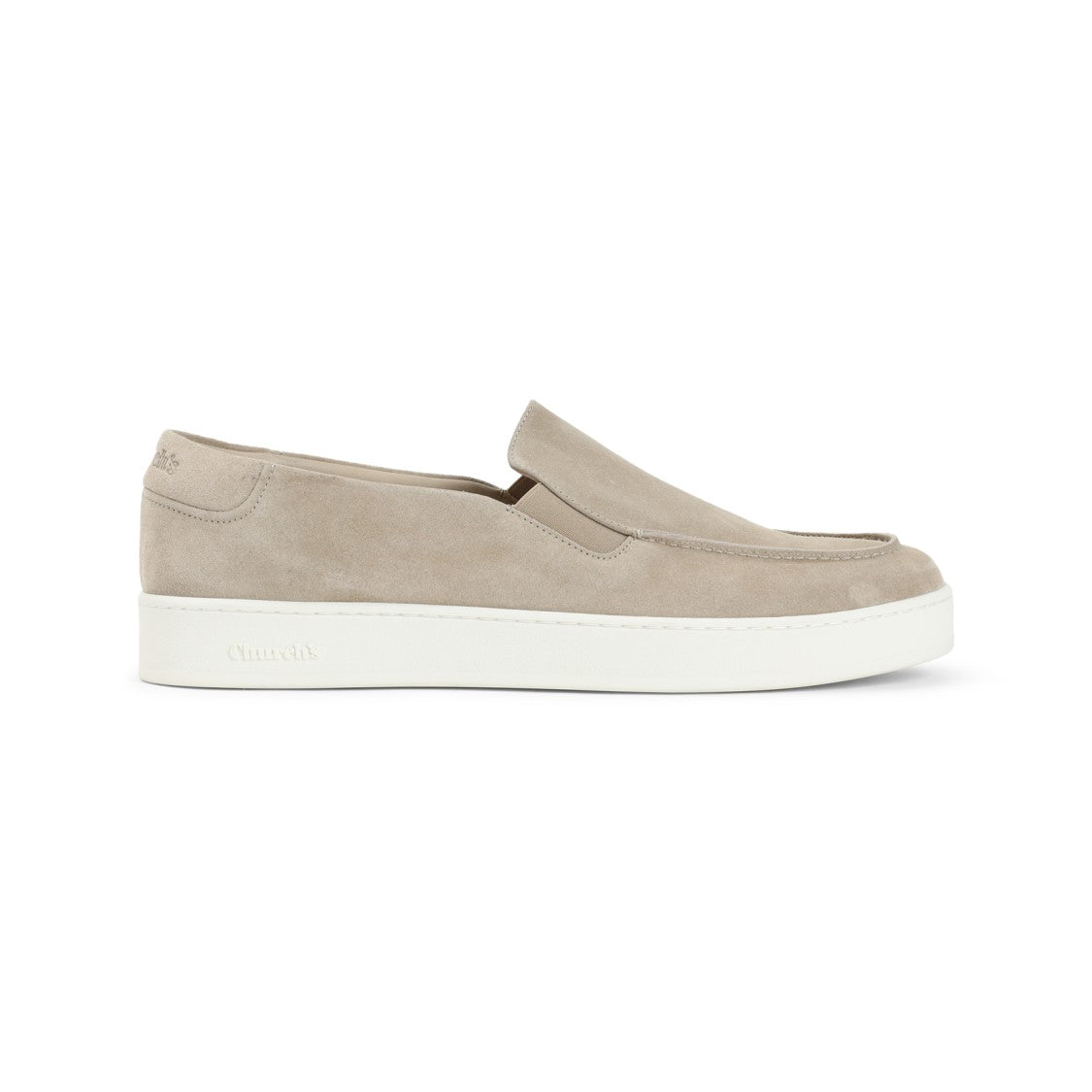 Church's Beige Suede Calf Leather Longton 2 Loafers