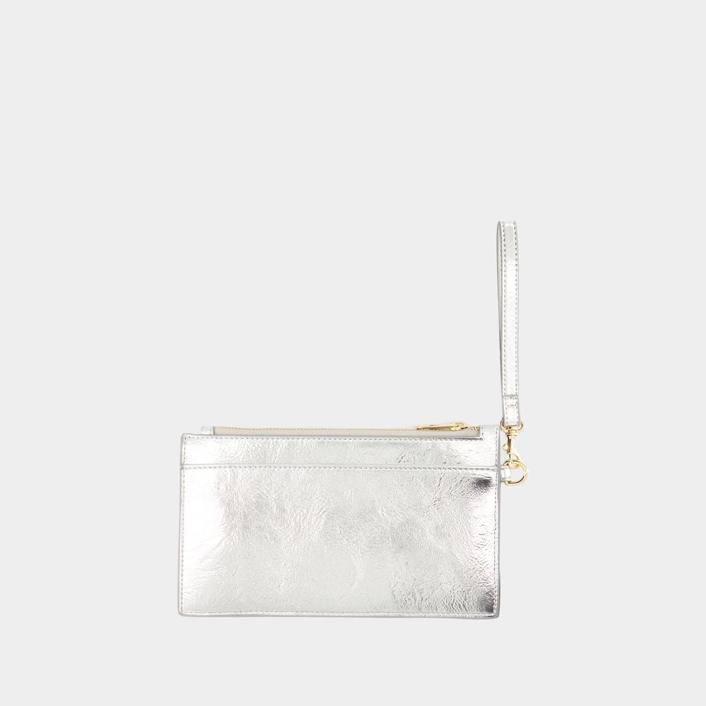 A.P.C. Market Clutche - Synthetic - Silver