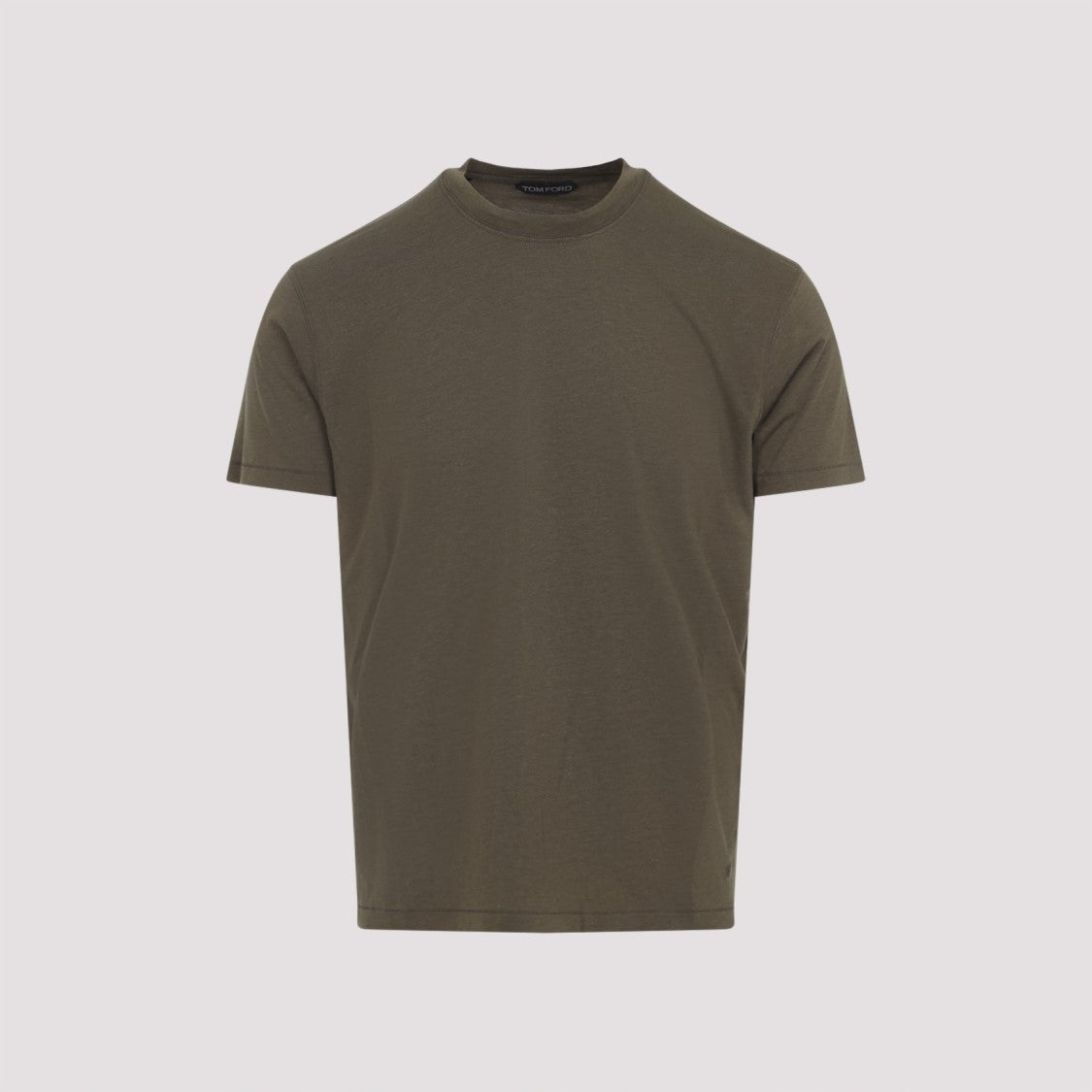 Tom Ford Military Green Lyocell T-Shirt