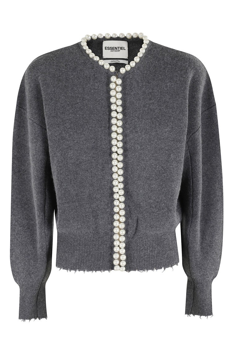 Essentiel Antwerp Ideas Knit Cardigan With Beads