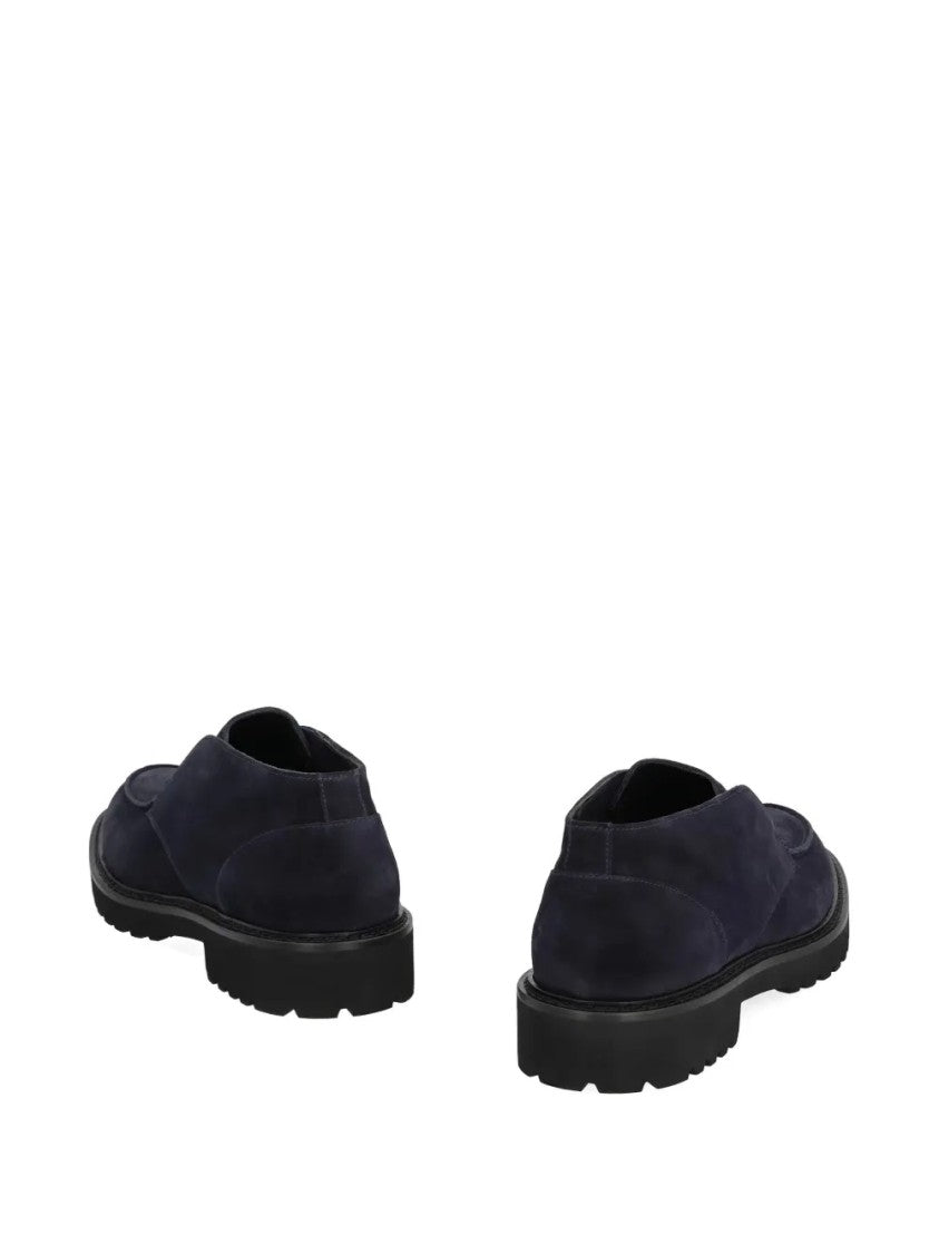 Doucal's Chukka Adler Loafers With Smooth Suede Finish