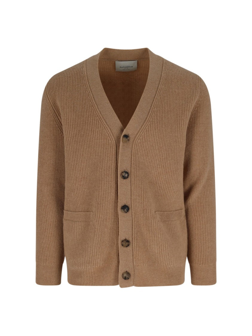 Ballantyne Wool Cardigan – Beige