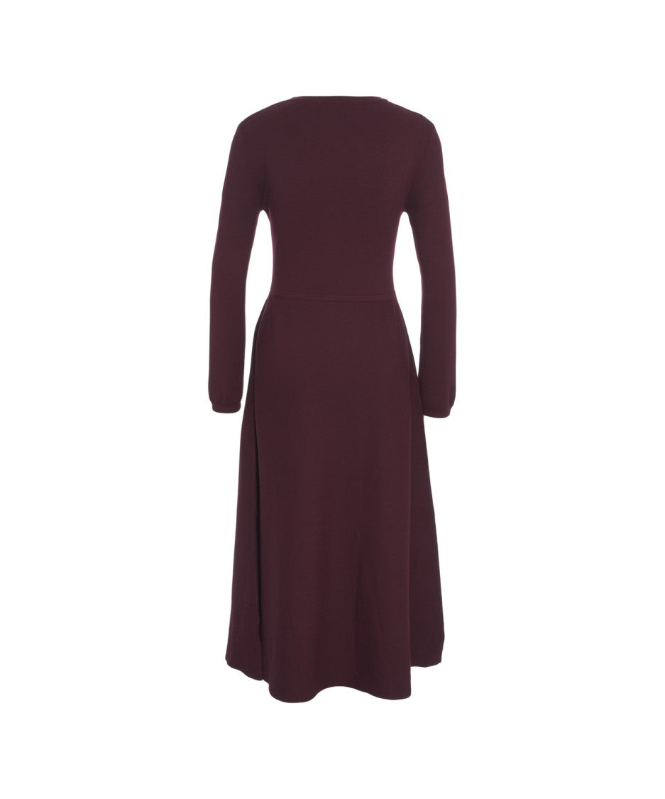 Kaos Ribbed Knit Maxi Dress